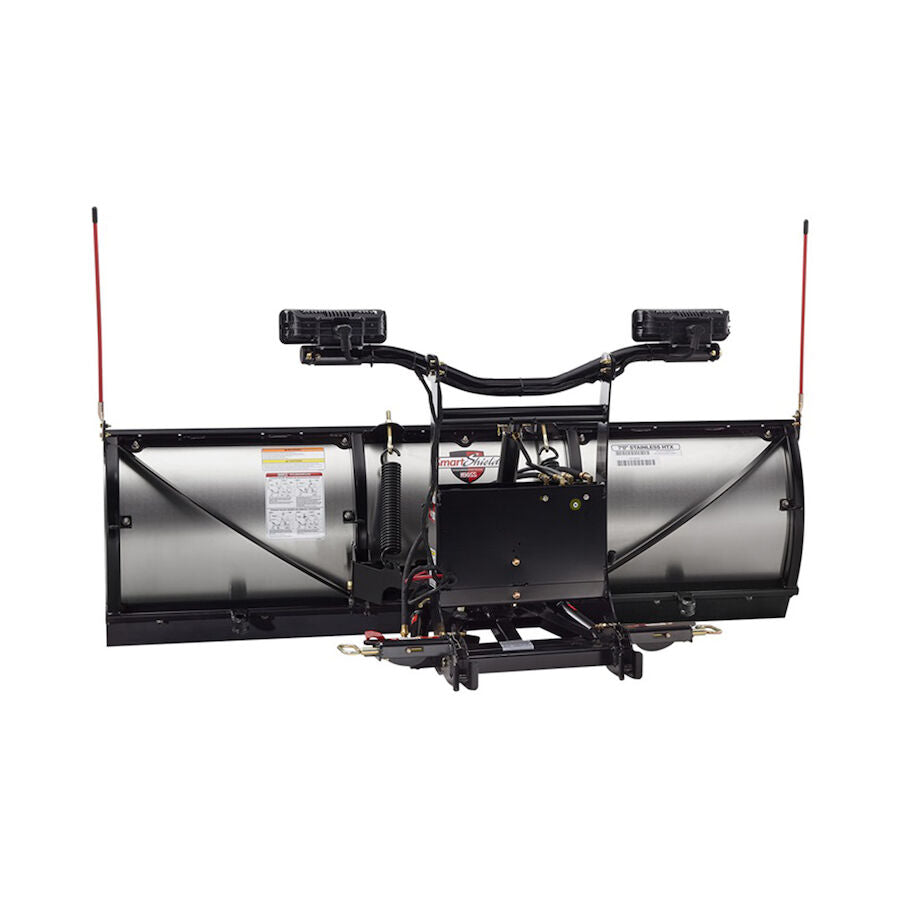 7'6" Stainless HTX Plow with D-Force