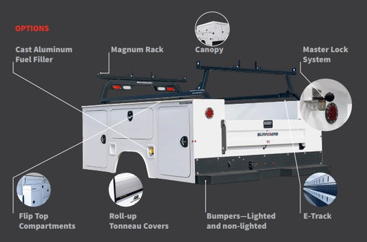 Duramag 9' Aluminum Service Body